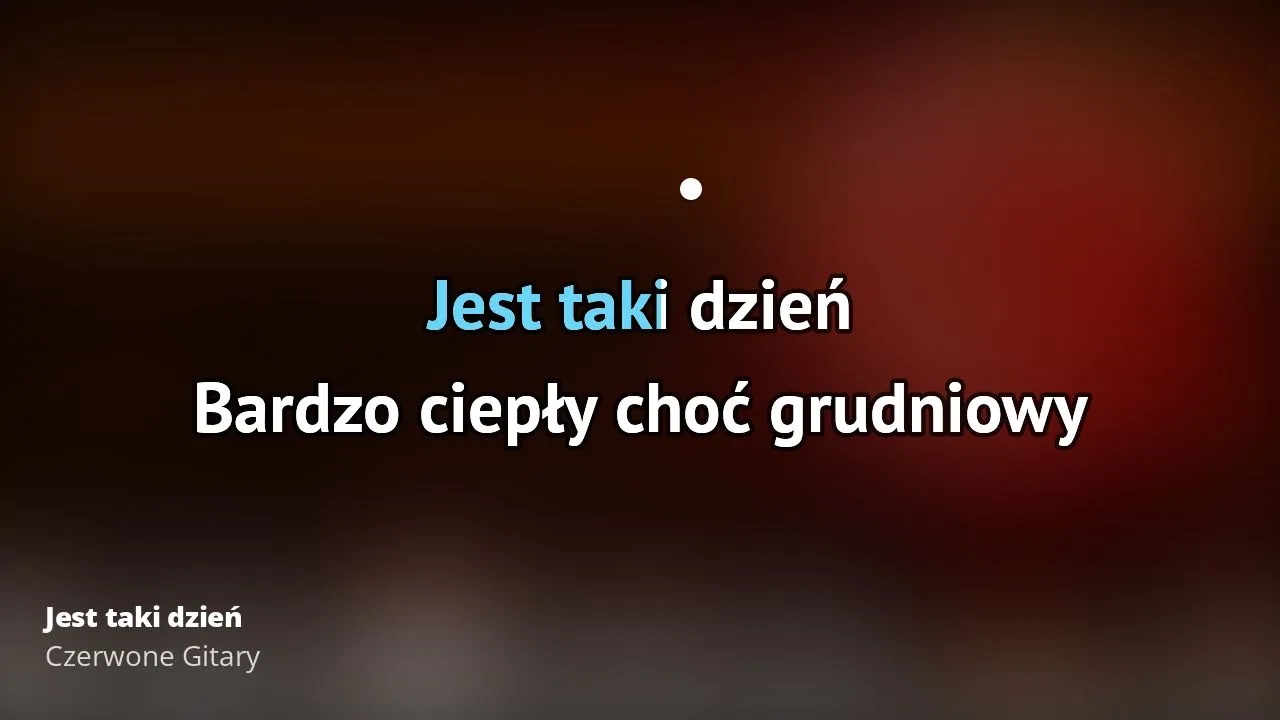 Czerwone Gitary jest taki dzień chwyty – zagraj łatwo i pięknie