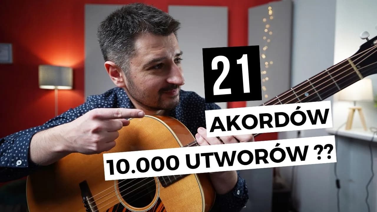 Moja gitara chwyty - łatwe akordy, które musisz znać
